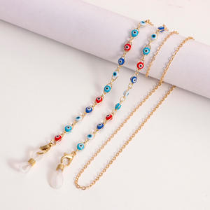 อุปกรณ์เสริมแว่นตาโลหะโซ่หน้ากากตาปีศาจ - Product Image 3