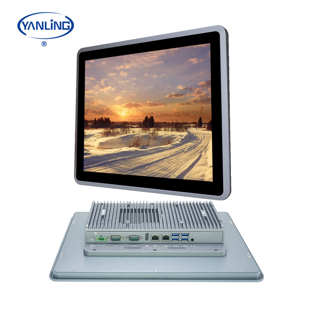 Low Power Low Heat Linux Embedded Panel PC 10.1 Inch High Ratio New Stock for Intel Celeron J6412 CPU