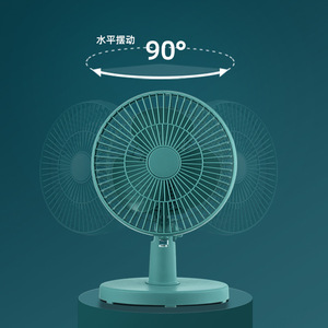 พัดลมไฟฟ้า พัดลมตั้งโต๊ะ 20W แบบสั่นเงียบ สำหรับใช้ในหอพัก สำนักงาน บ้าน - Product Image 3