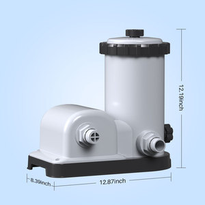 Bomba y <span class=keywords><strong>Filtro</strong></span> <span class=keywords><strong>para</strong></span> <span class=keywords><strong>Piscina</strong></span> Elevada INTA <span class=keywords><strong>de</strong></span> 110, Nuevo Diseño - Product Image 4