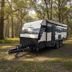 Remorque de camping familiale personnalisable, robuste, semi-tout-terrain, avec un grand espace de rangement, <span class=keywords><strong>pour</strong></span> le camping en plein air - Product Image 1
