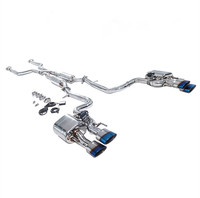 Nouveau kit d'amélioration d'échappement Catback Performance Léger en Titane 2014-2025 pour Lexus GSF RCF 5.0L V8 avec silencieux Valvetronic et tube en X