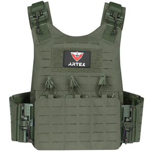 Nouveauté : Gilet tactique à boucles à dégagement rapide, léger et réglable, en tissu 1000D, avec système Molle - Product Image 6