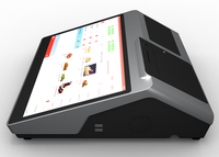Tablette Android 11 HD 12,5'' tout-en-un avec imprimante thermique 58/80 mm intégrée, fonction SDK pour kiosques de paiement et caisse enregistreuse TPV