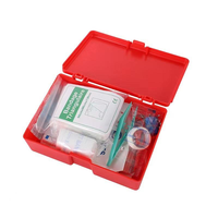 Boîte de trousse de premiers soins de survie à domicile en plastique d'urgence portable vente en gros
