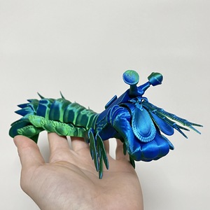 Figuritas móviles multiarticuladas de camarones y dinosaurios Pipi impresas en 3D para decoración del hogar, juguetes y regalos de broma para niños - Product Image 6
