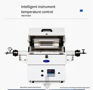 Horno Tubular de Vacío para Atmósfera de Alta Temperatura, Horno Tubular de Calentamiento para Laboratorio - Product Image 1