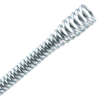 Outil de dragage d'égout de tuyau de ressort de nettoyage de dragage d'évier de serpent en métal durable
