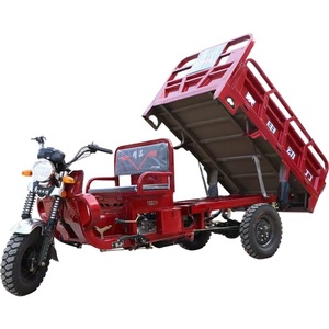 Tricycle électrique motorisé 1000W à 3 roues avec boîte arrière à levage hydraulique automatique pour le transport de passagers - Product Image 1
