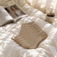 6 paires de chaussettes basses unisexes pour baskets, en viscose de bambou respirante, pour hommes et femmes
