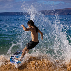 Nuevo diseño playa surf <span class=keywords><strong>Bodyboard</strong></span> deportes acuáticos Álamo <span class=keywords><strong>madera</strong></span> Skim Board - Product Image 3