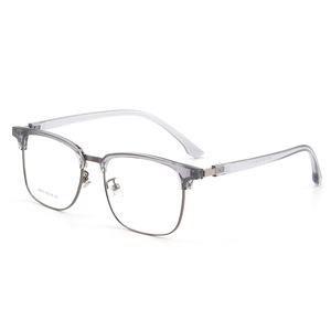 Montura de Gafas Rectangulares Danyang 98597, Media Montura Ligera, Gafas Ópticas Graduadas para Hombre, Lentes de Resina - Product Image 1