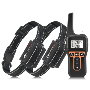 Collier de dressage pour chien sûr et antistatique, étanche et rechargeable, collier de correction pour animaux de compagnie, collier anti-aboiement pour extérieur - Product Image 1