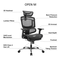 Chaise de bureau ergonomique moderne pivotante en maille, réglable en hauteur, inclinable, avec repose-pieds, idéale pour le gaming et l'e-sport – Meilleure vente