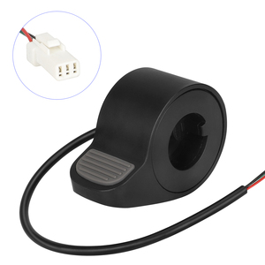 Accélérateur à pouce noir/gris d'origine pour trottinette électrique XM Elite, pièce de rechange pour frein et accélérateur à pouce, accélérateur de vitesse - Product Image 6