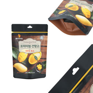 Ayakta Duran Kilitli Doypack Atıştırmalık Poşeti Kullanışlı Atıştırmalık Boyutu OEM ODM Dondurarak Kurutulmuş Gıda Ambalaj Poşeti Tekrar Kapatılabilir Poşet Özel Folyo - Product Image 3