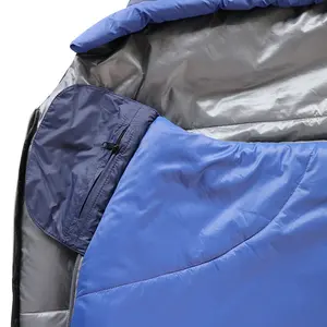 Confortable 4 saisons Portable léger sac à dos microfibre momie sac de couchage