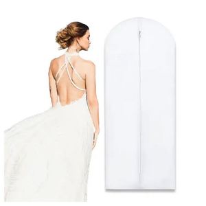 Funda Protectora para Vestido de Novia de Talla Grande, Funda para Guardar Ropa, Protector Antipolvo, Transpirable, para Trajes - Product Image 1