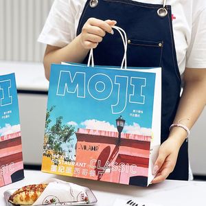 Bolsas de Comida para Llevar Personalizadas y Reciclables para Restaurantes, Ideales para Empacar Comida Mexicana con su Logotipo, Perfectas para las Necesidades de Comida para Llevar - Product Image 3