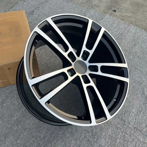 Jantes Galop <span class=keywords><strong>Noir</strong></span> Brillant 18-19 Pouces en Alliage d'Aluminium PCD <span class=keywords><strong>5</strong></span>*112 ET 30 Nouvelles Jantes de Voiture de Tourisme pour VW <span class=keywords><strong>Polo</strong></span> Golf Spokes - Product Image 4