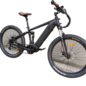 Bicicleta Eléctrica de Montaña de Alta Calidad, Venta Directa de Fábrica, Motor Central de 500W, Suspensión Completa, Batería Oculta, Potente, 8 Velocidades, 27.5 Pulgadas, T-HEIZ, Gran Oferta - Product Image 3