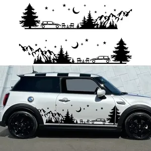 Pegatinas de coche para <span class=keywords><strong>Mini</strong></span> <span class=keywords><strong>Cooper</strong></span> S F54 F55 F56 F60 R53 R55 R56 R60 R61 Clubman Countryman Auto Camping estilo decoración envolturas Kit - Product Image 1