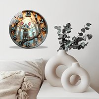 Jam Kaca Bundar 30cm Kustom untuk Fotografer dengan Grafik Apertur Kustom
