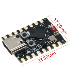 Carte de développement HT ESP32-C3 SuperMini, MCU monocœur RISC-V, WiFi, BLE, carte embarquée basse consommation pour projet IoT DIY - Product Image 6