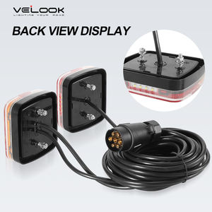 Luz Trasera LED para <span class=keywords><strong>Remolque</strong></span>, Impermeable IP67, 5 Funciones, Homologación ECE, <span class=keywords><strong>Kit</strong></span> de <span class=keywords><strong>Luces</strong></span> para <span class=keywords><strong>Remolque</strong></span> de 12V 24V - Product Image 3