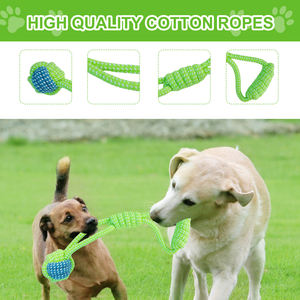 Juguetes para Perros Pacific Pups, Juguetes Resistentes para Masticar, Juguetes de Algodón para Cachorros, para Perros con Mordida Agresiva - Product Image 2