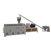 Línea de Producción de Tejas Corrugadas de PVC de Doble Tornillo Contrarrotatorio Hanhai, Relación L/D 22:1, 380V 50Hz 100kW, Controlada por PLC