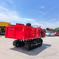 Direct usine, Dumper chenillé de 1,5 tonne, couleur personnalisée, pour concessionnaires mondiaux