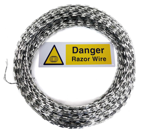 Alambre de púas de seguridad galvanizado de alta calidad, tipo <span class=keywords><strong>concertina</strong></span>, antiescalada, con cuchillas, precio competitivo - Product Image 1