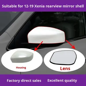 Boîtier de rétroviseur convexe Sylphy, rétroviseur de recul, 2012 à 2019, lentille réfléchissante, cache de clignotant - Product Image 5