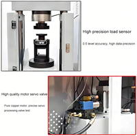 Servomoteur hydraulique microélectromécanique de haute précision 300KN/10KN avec protection IP55 pour essais de résistance à la flexion et à la compression du ciment