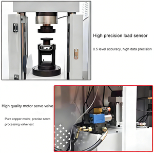 Hochpräzise Mikroelektromechanische Hydraulische Servo-Zement-Biege- und Druckfestigkeitsprüfmaschine - Product Image 6