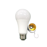 Bombilla LED Recargable de 9W, Bombilla LED de Emergencia Recargable E27 E26, Bombilla LED de Carga Inteligente