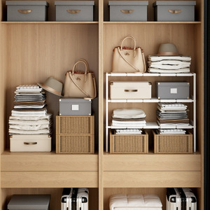 <b>Wall</b> Mounted Storage Rack White Rectangle 1 Layer Punch Free For Personal Care <b>Books</b> Clothing Organizer - Product Image 1
