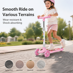 Patinete Plegable Moderno para Niños, Ligero, de 3 Ruedas, con Ruedas LED de PU, Juguete Educativo para Deportes al Aire Libre - Product Image 3