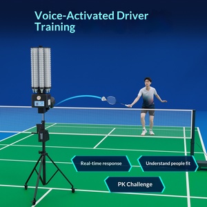 Machine d'entraînement au <span class=keywords><strong>badminton</strong></span> B7Pro intelligente à commande vocale par IA, autonomie de plus de 5 heures, statistiques des données de mouvement pour - Product Image 3