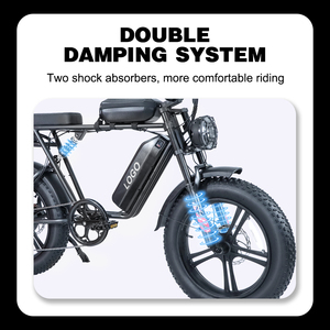 Chúng Tôi EU Kho Lai Tốc Độ Cao Off Road Ebike Đầy Đủ Hệ Thống Treo Nhanh Chóng 20 Inch Chất Béo Lốp Xe Đạp Điện Trong Kho - Product Image 4
