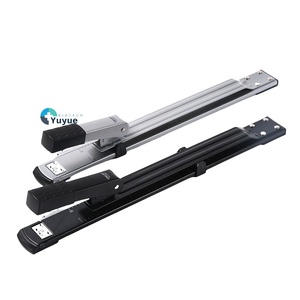 Máquina de encuadernación extendida de <span class=keywords><strong>papel</strong></span> A3 de brazo largo, <span class=keywords><strong>grapadora</strong></span> de puntada de sillín Manual eléctrica para papeles de examen de estudiantes, uso de oficina HECHO DE Metal - Product Image 4