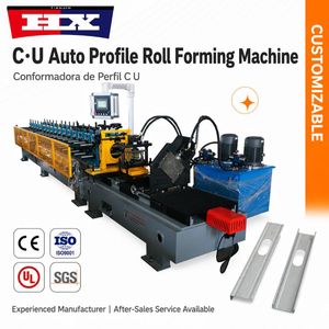 Máquina Perfiladora Industrial de <span class=keywords><strong>Perfiles</strong></span> en C de Acero, Cambio Automático, Fabricación Directa, Personalización, Servicio Postventa - Product Image 2