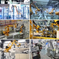 Robot Las Industri ESTUN ER Series MIG TIG 6 Axis dengan Motor, Kapasitas Angkut 8kg