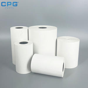 Rollo de Papel Térmico para Caja Registradora de 57 mm (2 1/4 Pulgadas) con Revestimiento Suave para Impresión Instantánea, Suministro del Fabricante - Product Image 1