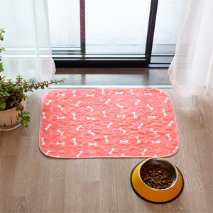 Bunnyhi SD001 Super Absorbent Washable Puppy Pee Pads Druck muster Pet Dog Trainings matte Komfortable wieder verwendbare Dog Pee Pad - Product Image 4