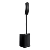 Sistema de Altavoces Activos de Columna Vertical Portátil LEON AUDIO de 12 Pulgadas con DSP de Rango Completo, Conectividad Bluetooth/USB/XLR, Audio MONO