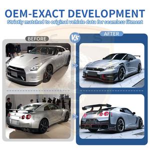 Nuovo Body Kit stile Nisno per <span class=keywords><strong>Nissan</strong></span> <span class=keywords><strong>GTR</strong></span> 2024 metà parti di modifica auto in fibra di carbonio - Product Image 3