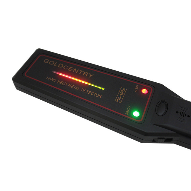 GC1002 High Sensitivity Portable Handheld Plastic Metal Detector for Security and Industrial Inspection