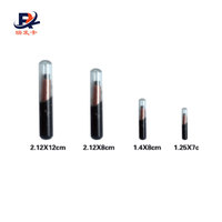 Prix de gros animal poisson des chiens dépistant 125khz 13.56Mhz nfc puce rfid capsule étiquette en verre
